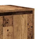 vidaXL Buffet en Bois Ancien Bois ancien Bois massif récupéré