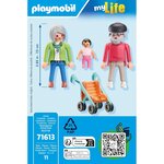 PLAYMOBIL 71613 - My Life Grands parents avec bébé