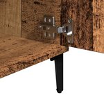 vidaXL Meuble TV vieux bois 102x35x50 cm bois d'ingénierie