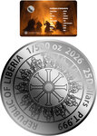 Monnaie KNIGHTS OF THE ROUND TABLE 1/500 Oz Platine 25$ Liberia 2026 (PRÉCOMMANDE)