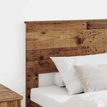 vidaXL Tête de lit Bois Ancien 90 cm Bois d'ingénierie
