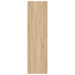 vidaXL Meuble TV Chêne sonoma 30 5x30x110 cm Bois d’ingénierie