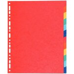 Jeu intercalaires carte recyclée lustrée A4+ 12 touches