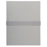 Chemise Dos Extensible Balacron Et Sangle Scratch. - Gris - X 10 - Exacompta