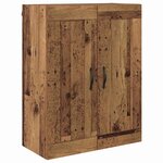 vidaXL Meuble mural Bois Ancien 69 5 x 34 x 90 cm Bois d'ingénierie