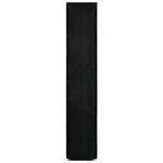 vidaXL Armoire à chaussures Noir 60x30x166 cm Tissu