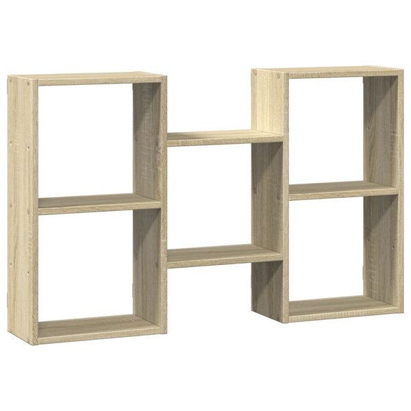 vidaXL Étagère murale chêne sonoma 96x18x60 cm bois d'ingénierie