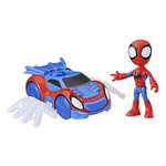 Coffret Marvel Spidey et Arachno-Bolide avec Figurine et Véhicule pour Enfants