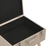 Tabouret de rangement 40 x 33 x 33 cm beige tissu 02_0021226