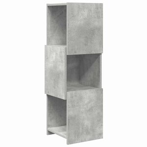 vidaXL Meuble d'angle Blanc 30 5x30x95cm Bois d'ingénierie