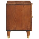 vidaXL Tables de chevet avec tiroir 40 x 33.5 x 46 cm