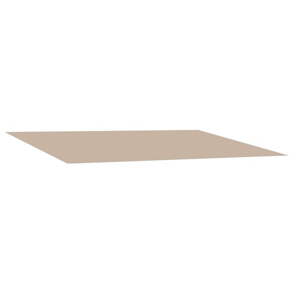 vidaXL Toile de rechange pour auvent Beige 350 x 200 cm Polyester