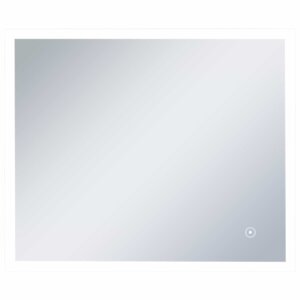 vidaXL Miroir mural à LED de salle de bain et capteur tactile 60x50 cm