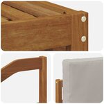vidaXL Ensembles de canapés 8 pc Gris Naturel et Clair