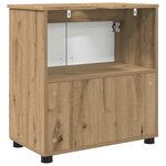 vidaXL Cabinet de salle de bain chêne artisanal 61 x 35 x 64 cm