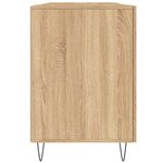 vidaXL Bureau chêne sonoma 140x50x75 cm bois d'ingénierie