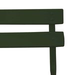 vidaXL Chaise de jardin pliante 2 Pièces Vert 42 x 46 x 82cm Acier
