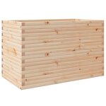 vidaXL Jardinière 110x60x68 5 cm bois de pin massif