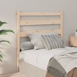 vidaXL Tête de lit 96x4x100 cm Bois massif de pin