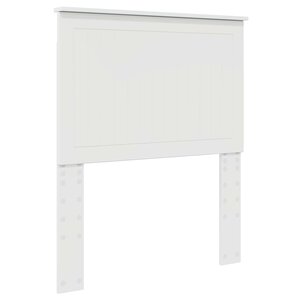 vidaXL Tête de lit Blanc Brillant 80 cm Bois d'ingénierie