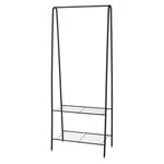 Storage solutions Porte-vêtements avec 2 niveaux 61x34x152 cm