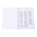 Boite 25 reliures spirales plastique 12mm - Blanc EXACOMPTA