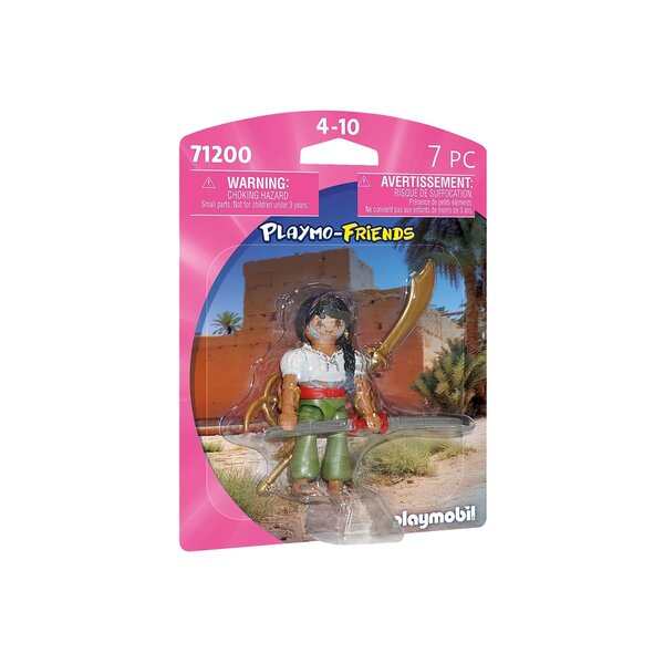 PLAYMOBIL 71200 - Combattante avec lance
