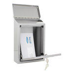 Rottner casa boîte aux lettres en acier inoxydable