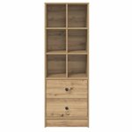 vidaXL Haut Armoire avec tiroir chêne artisanal 45 5 x 34 x 127 cm