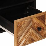 vidaXL Armoires de rangement avec tiroir Marron 100 x 33 5 x 46 cm