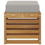 vidaXL Banc de Jardin Bois d'Acacia Massif Naturel