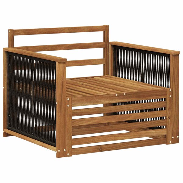 vidaXL Sofa de milieu extérieur Naturel