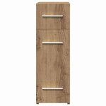vidaXL Armoire d'apothicaire chêne artisanal 20 x 45 5 x 60 cm