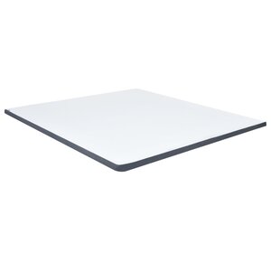 vidaXL Surmatelas de sommier tapissier 200x160x5 cm mi-doux