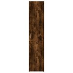 vidaXL Buffet haut chêne fumé 40x42 5x185 cm bois d'ingénierie