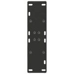 vidaXL Pieds de table à manger en forme de A  2 pièces  noir  50 x (72-73) cm  acier