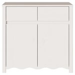 vidaXL Buffet Drammen Blanc 79 x 43 x 75 5 cm Bois de pin massif