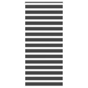 vidaXL Store zèbre noir 105x200 cm largeur du tissu 100 9 cm polyester