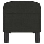 vidaXL Banc Noir 100x35x41 cm Tissu