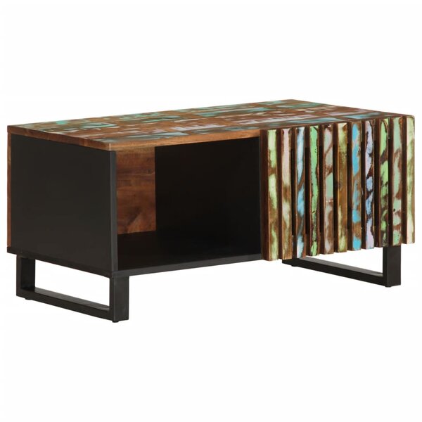 vidaXL Table basse 80x51x40 cm bois massif d'acacia