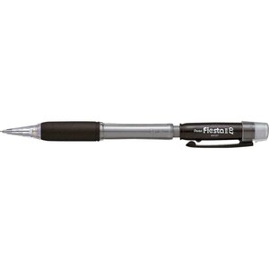Porte-mines fiesta ii pointe 0 7 mm corps noir x 12 pentel