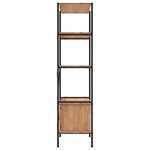 vidaXL Étagère à 5 niveaux armoire 80x40x163cm Acier bois d'ingénierie