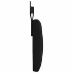 vidaXL Tête de lit suspendue Noir Velours