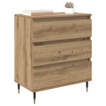 vidaXL Buffet Chêne artisanal 60 x 35 x 70 cm Bois d'ingénierie