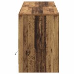 vidaXL Meuble TV Marron 180 x 34 x 50 cm Bois d'ingénierie