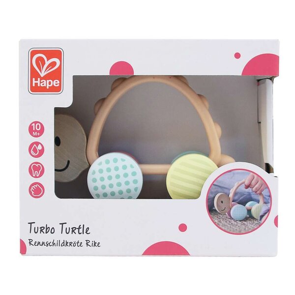 Hape E8516B - Tortue turbo à rouler