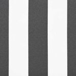 vidaXL Auvent rétractable anthracite et blanc 5x3 m tissu et aluminium