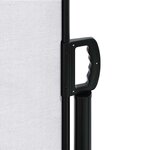 vidaXL Auvent latéral rétractable blanc 140x600 cm