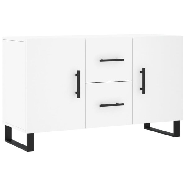 vidaXL Buffet blanc 100x36x60 cm bois d'ingénierie