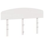 vidaXL Tête de lit blanc 160 cm bois massif de pin
